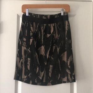 VERA WANG Simply Vera Print Skirt